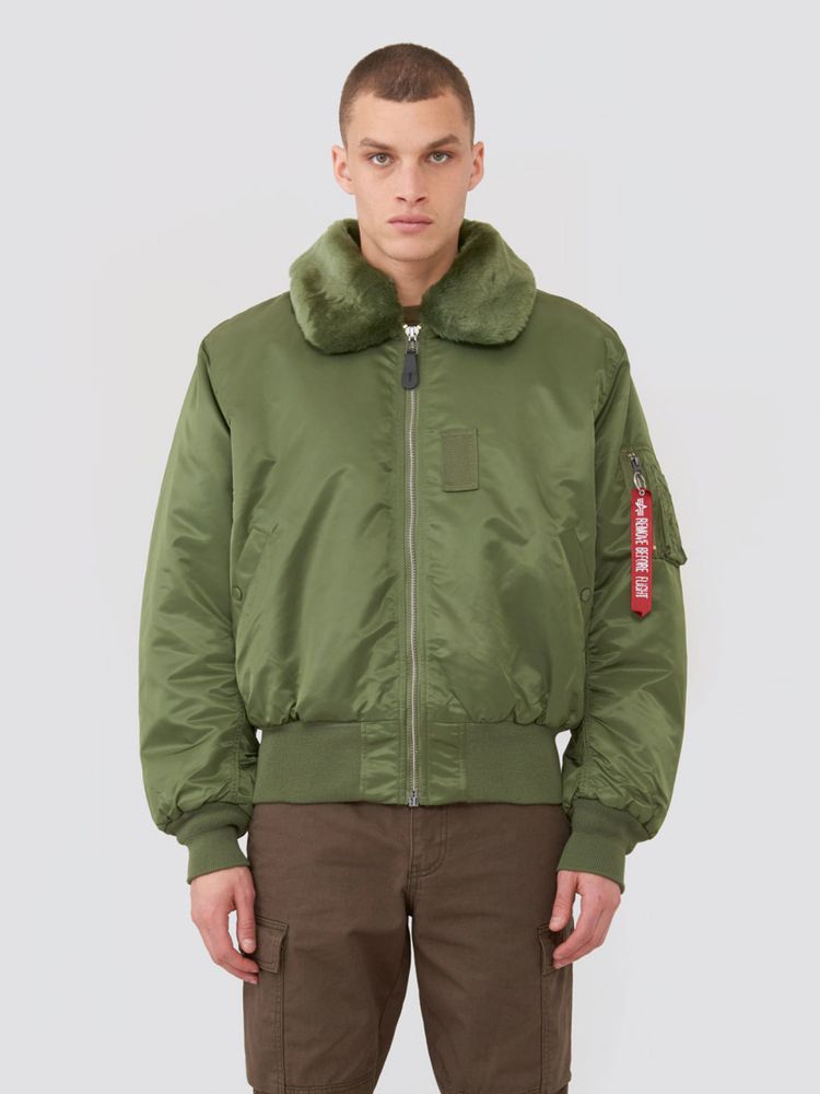 Куртка Alpha Industries B-15 Sage Green (Зеленая)