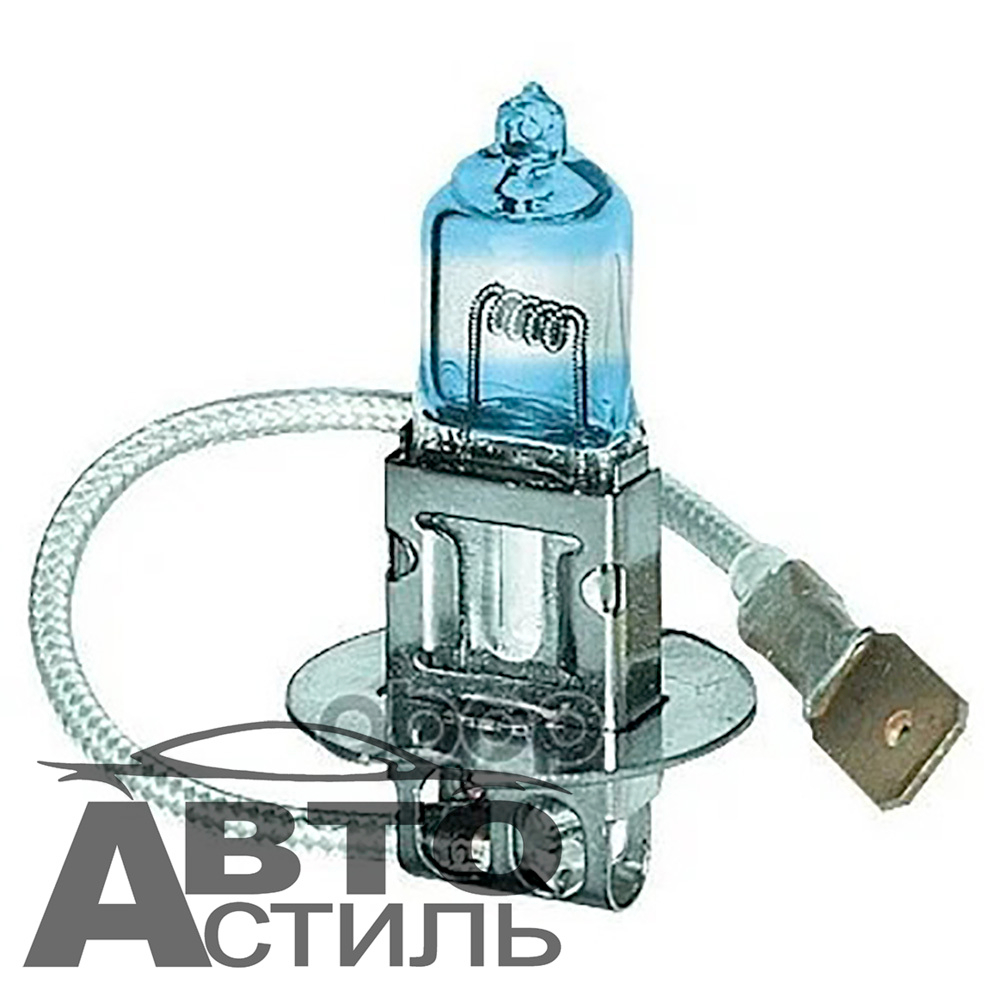 Автолампа H3 12V 55W (PK22s) Маяк +150% White Vision 82320WV+150 (к-т)