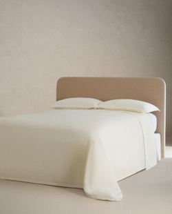 Пододеяльник Zara Home, лён 56%, хлопок 44%, однотонный, 6183/088