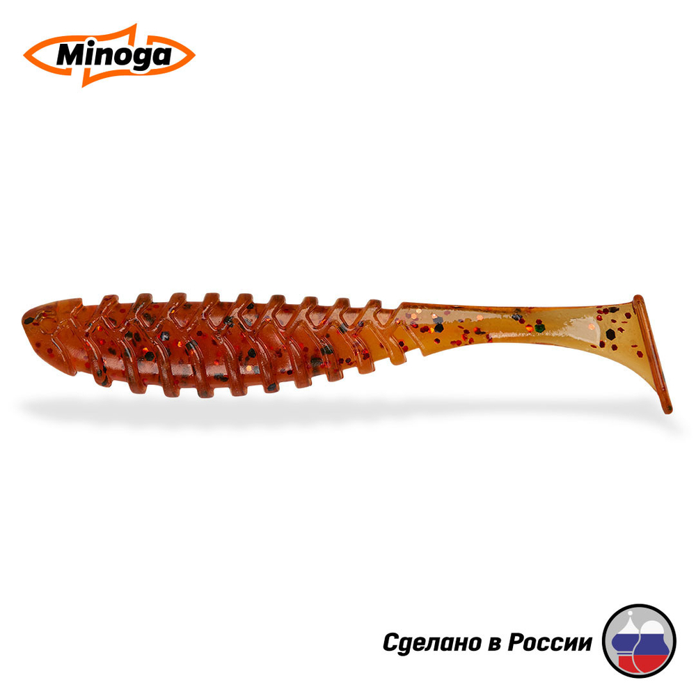 Силиконовая приманка "Minoga" COOPER 2,0"(10шт) 50мм, 0,77гр, цвет 003