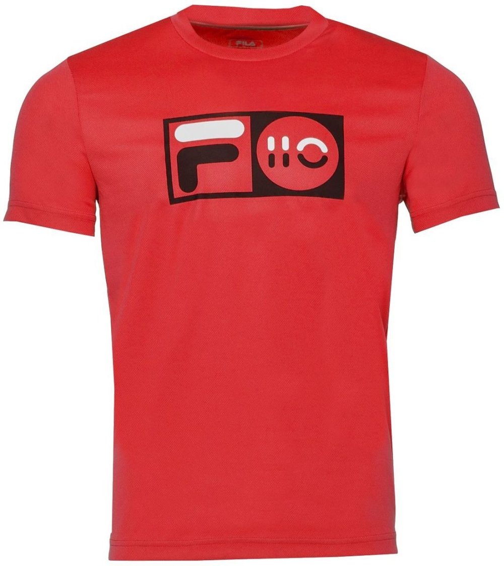 Теннисная футболка Fila T-Shirt Milo M - fila red