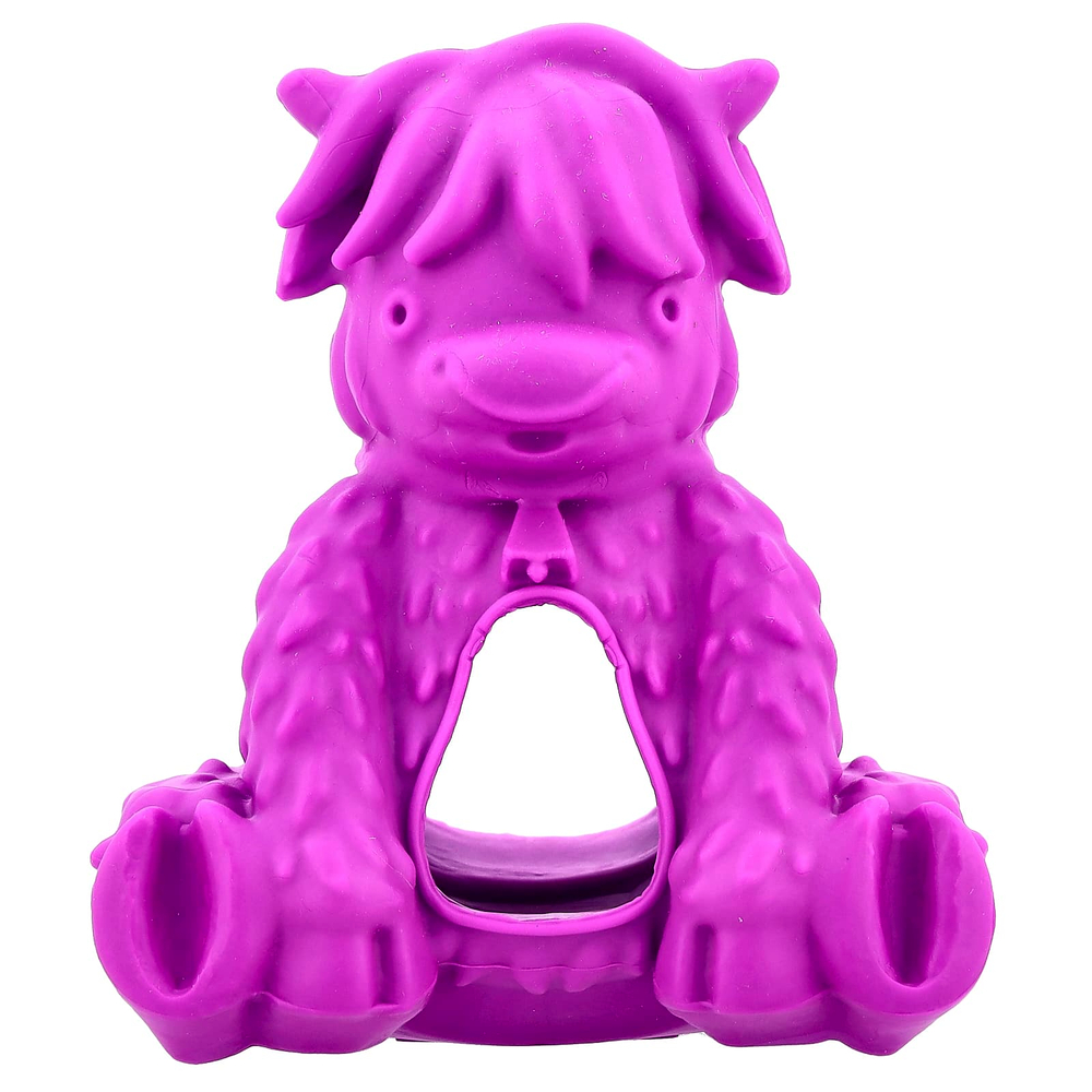 Yeti Dog Chew, Puff & Play, дозатор лакомств, жевательные таблетки для собак, жевательные, фиолетовый, 4 жевательных конфеты, 1 дозатор