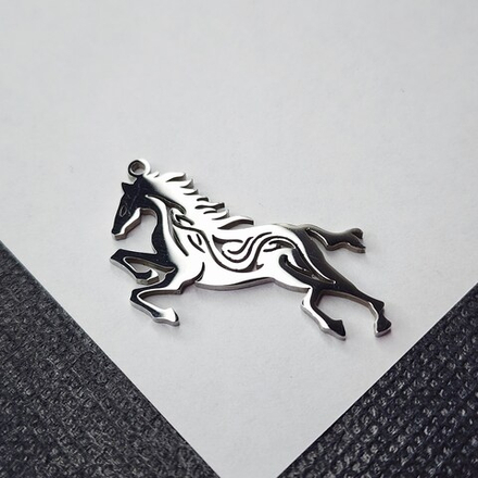 Подвеска, сталь, лошадь, конь, лошадка, р-р 37мм