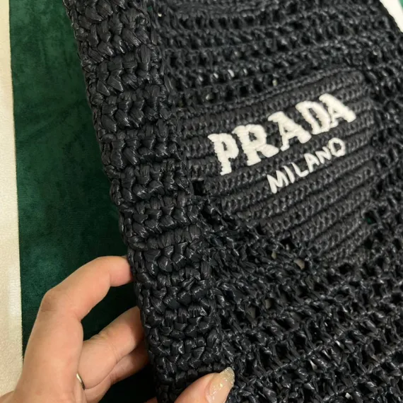 Женская сумка-тоут PRADA RAFFIA