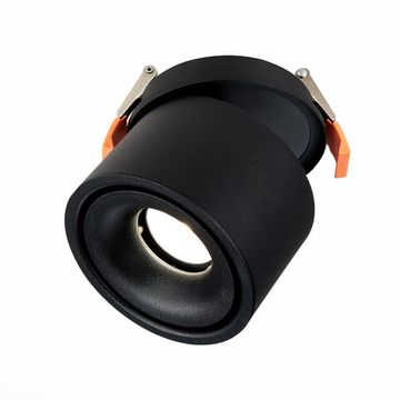 Встраиваемый светодиодный светильник LED 1*12W 3000K ST652.438.12 чёрный ST-Luce