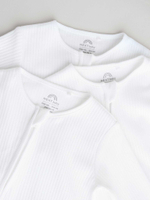 Комбинезон / Cлип для малышей Next E19-697, 3 шт., Белый