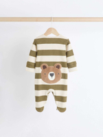 Комбинезон / Cлип для малышей Next B48-427, 3 шт., Хаки, Красный