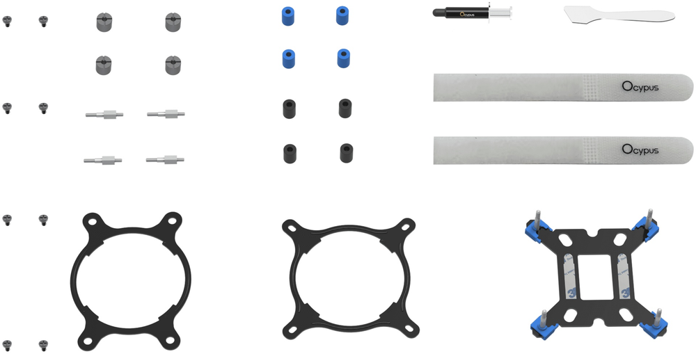 Кулер Ocypus Delta L24 WH ARGB V2 Delta-L24-WH2AAWNN02X-GL белый