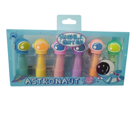 Текстовыделители 6 шт