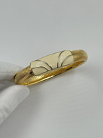 Брслет с кремовой эмалью Trifari