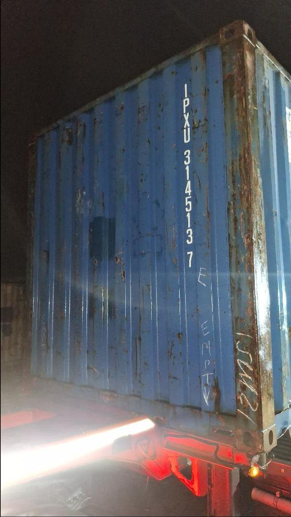 Контейнер 20 футов № IPXU3145137