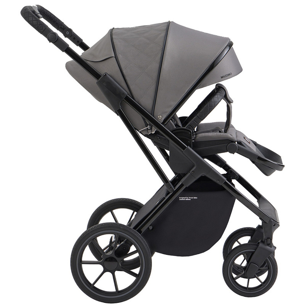 Детская коляска Sweet Baby Massimo SBL 3 в 1 Grey
