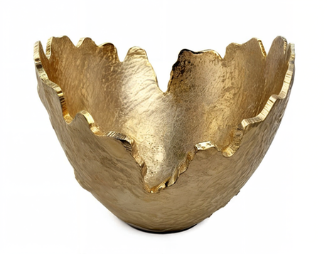 Вазон "Артемида" (золото) 24*22*17см