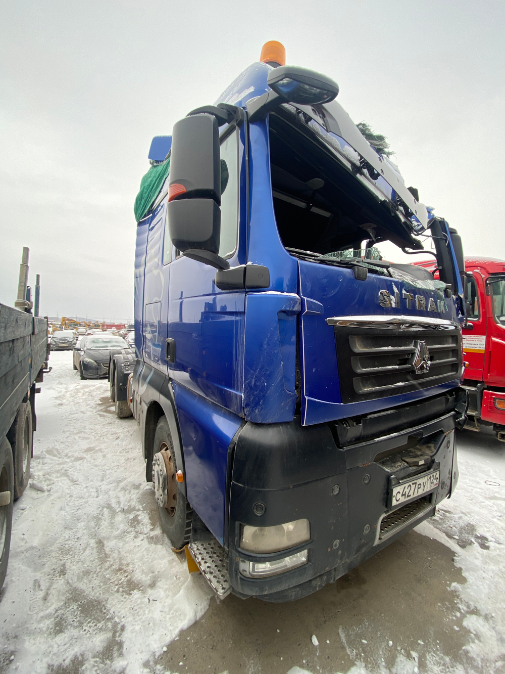 SITRAK C7H 6x4 Седельный тягач ZZ4256V364HE (Дизельный, 12,4 л, 540 л.с., АТ)
