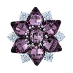 Брошь Fiore Luna Звезда Zircon XR14178A2 V/S