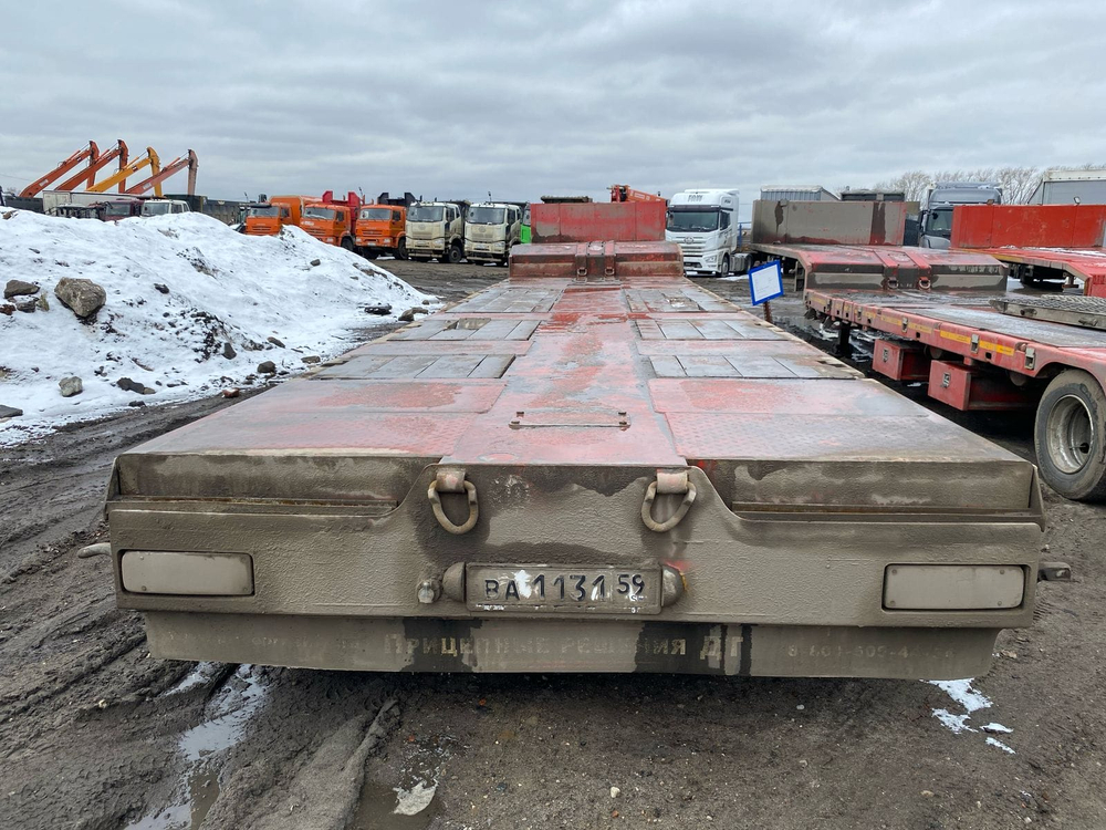 ДЕЛО Техники 9833* Полуприцеп тяжеловоз 3 оси 9833-0000050-03 (Раздвижной)