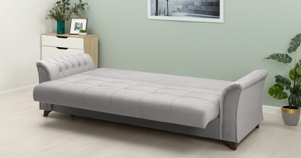 Ирис диван-кровать (светло-серый)