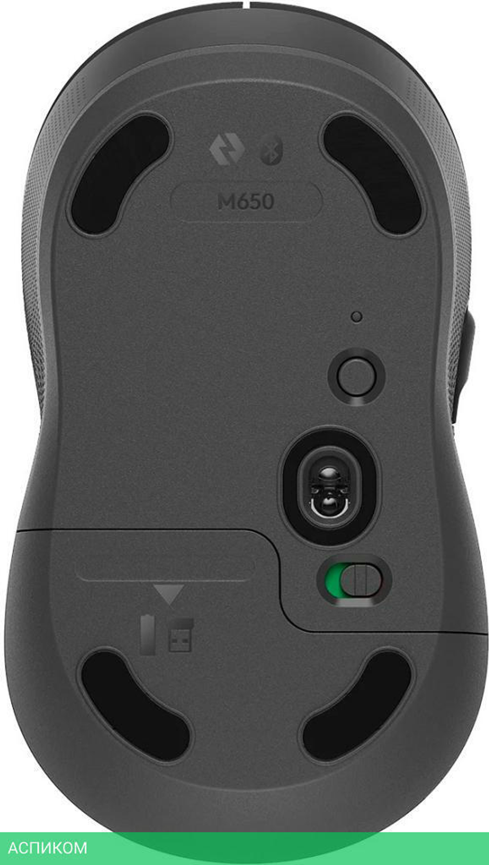 Мышь Logitech M650 Signature Bluetooth Mouse Graphite (910-006253)