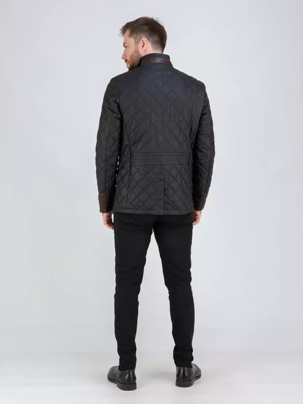 Куртка кожаная демисезонная Турция