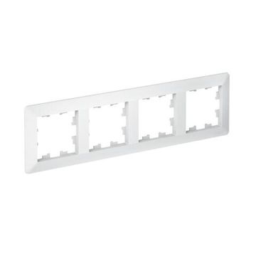 Рамка 4-м AtlasDesign Air лотос/дым. бел. SE ATN221304