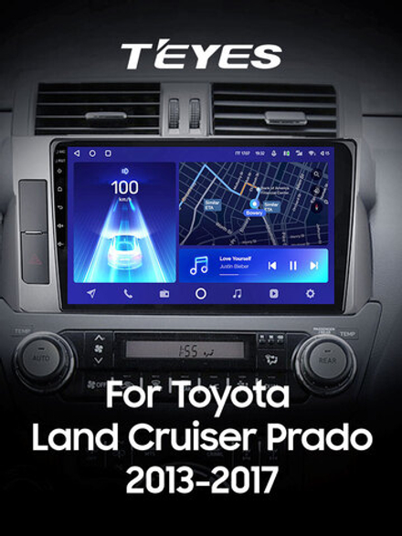Teyes CC2 Plus 9" для TLC Prado 2013-2017