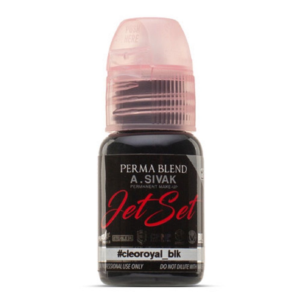 Пигмент Perma Blend Cleo Royal Black, 15мл.