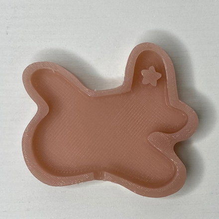 Форма силиконовая для леденцов "Самолетик" КК28