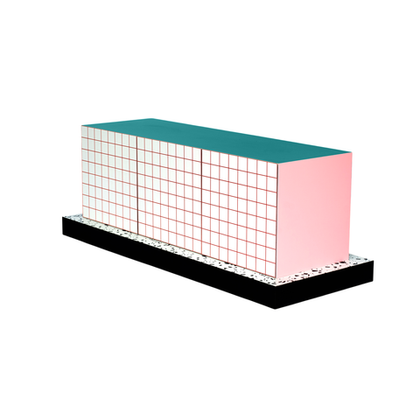 Комод Supercabinet Red Grid 16515