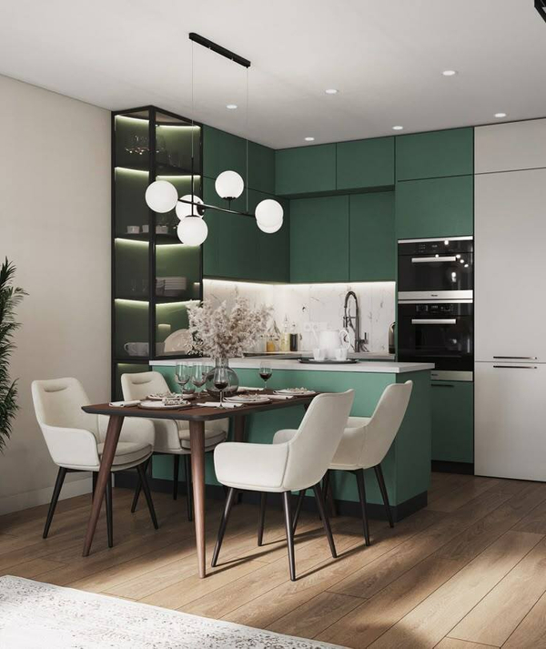 Примеры современных дизайнов кухонь из интернета