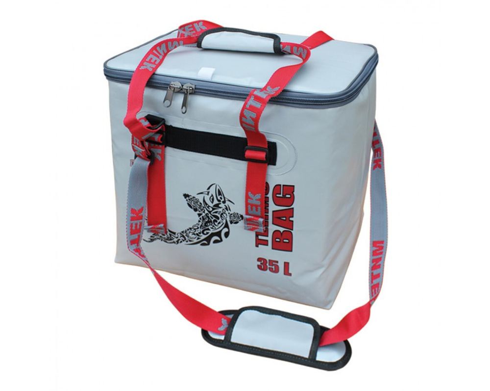 Сумка термос Митек 35Л (40Х26Х37СМ) бокс (серый)