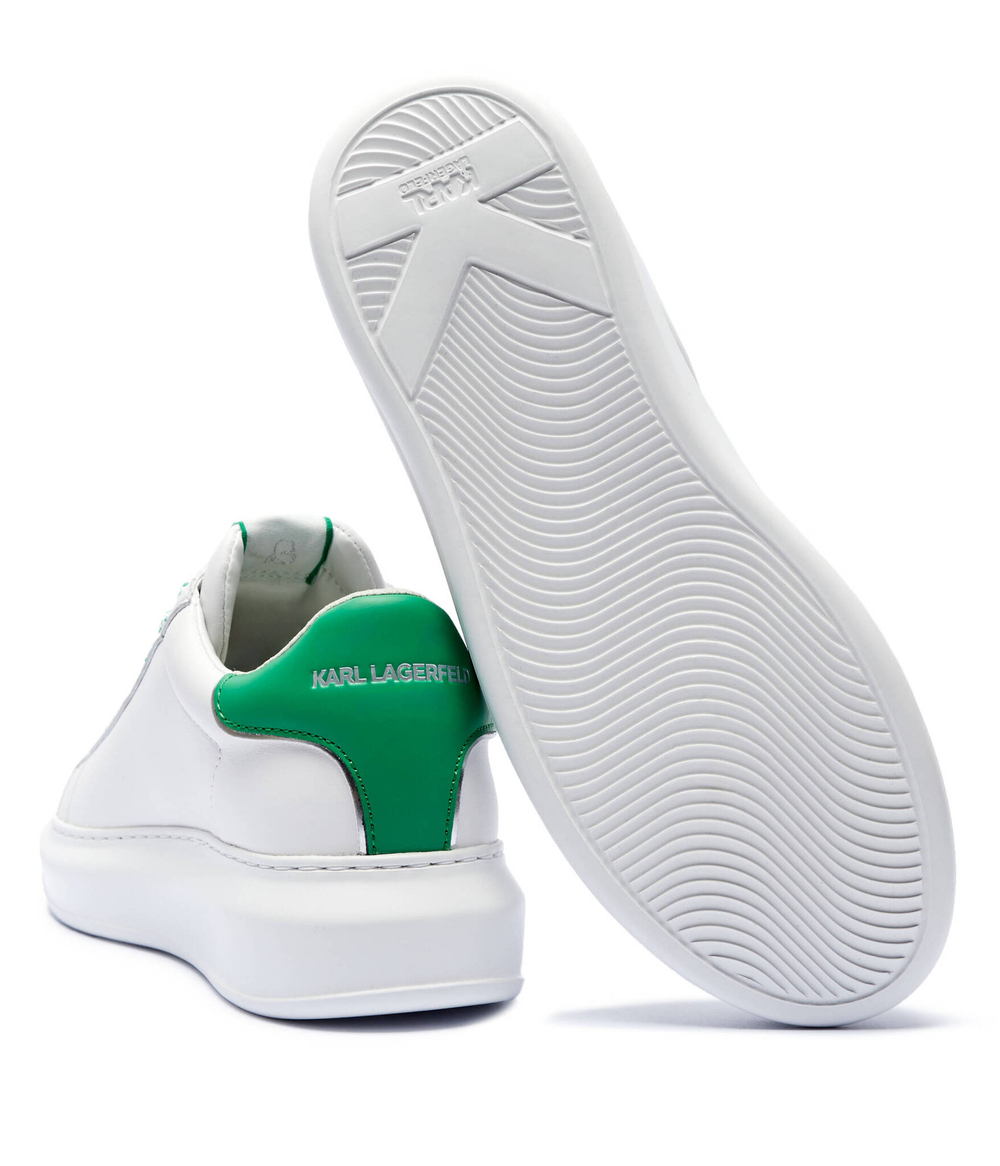 Кожаные кроссовки Karl Lagerfeld - белый(KL52528)