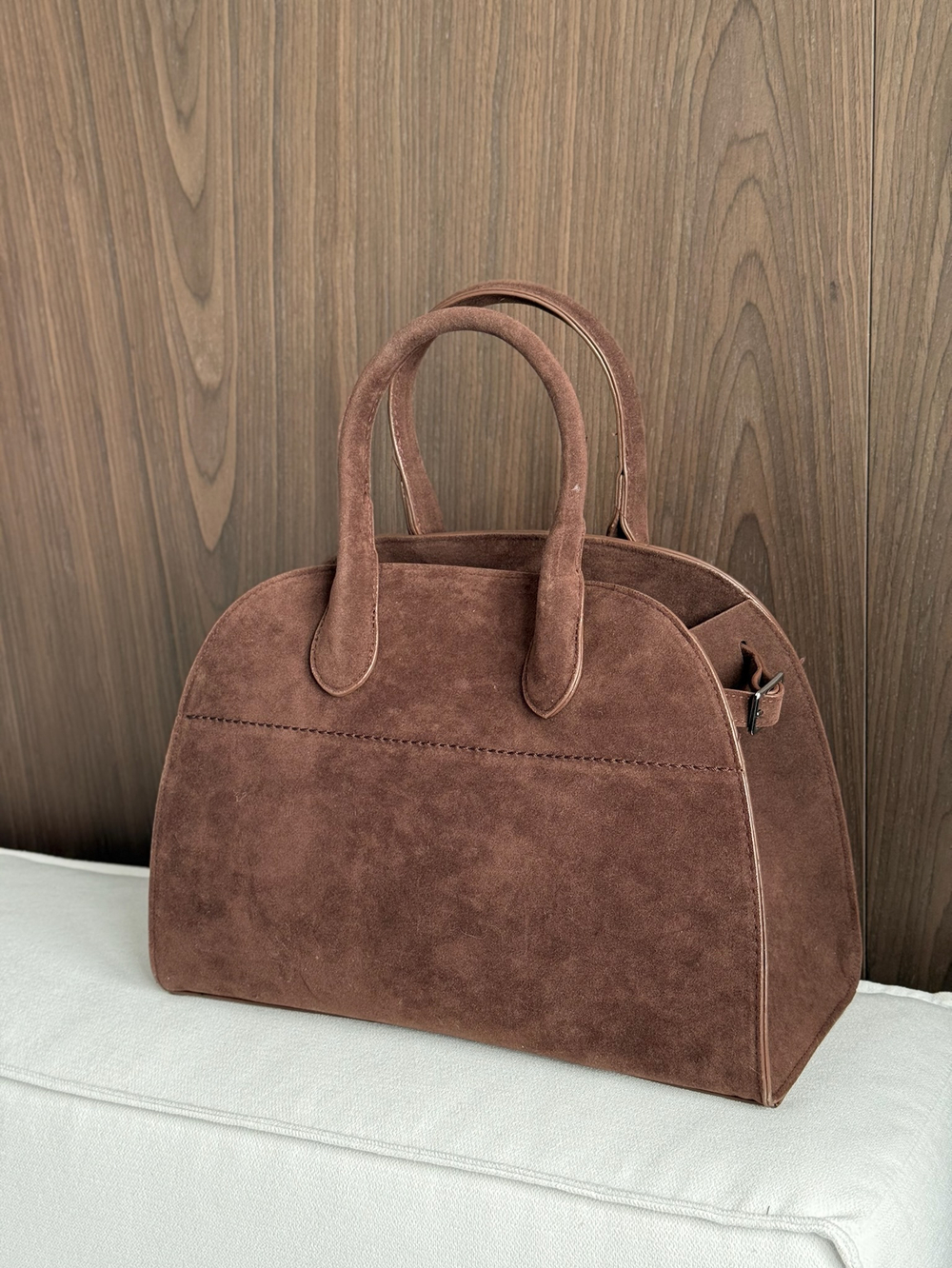 Сумка из эко замши