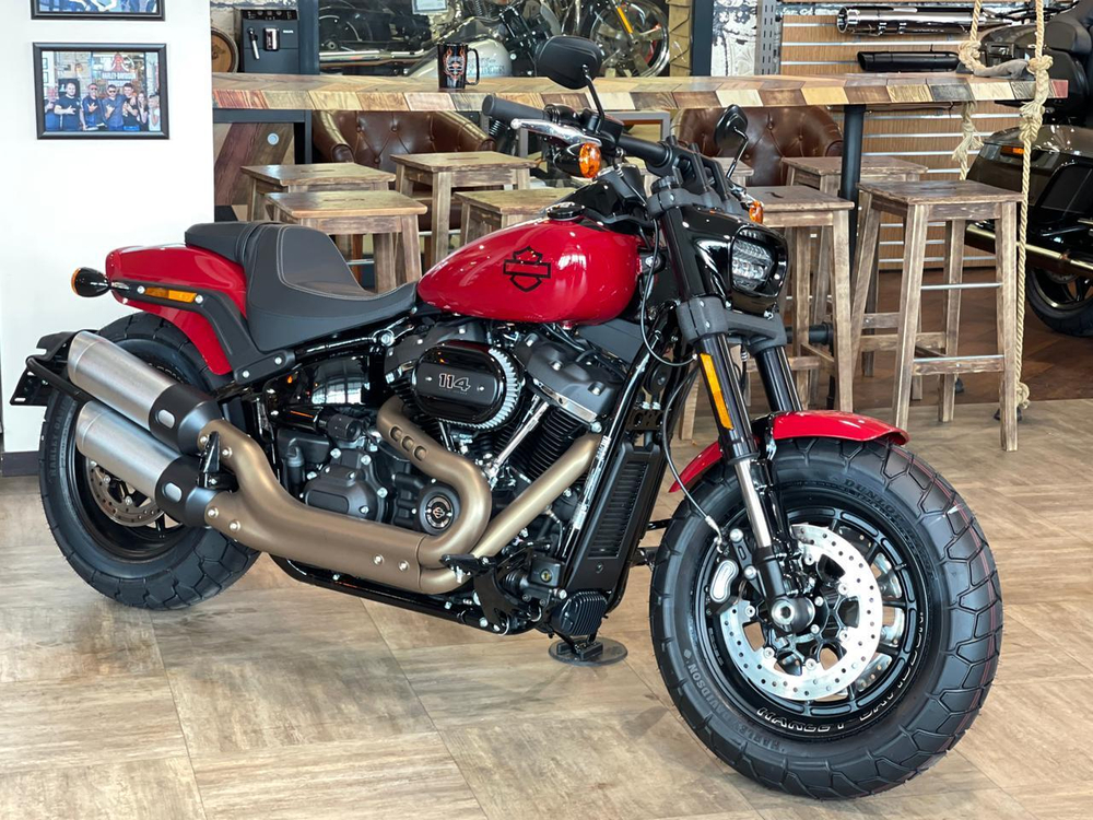 Fat Bob 114 (Fxfbs) Softail Harley-Davidson Billiard Red
