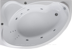 Акриловая ванна Aquanet (Акванет) Jamaica 160x100 L с каркасом