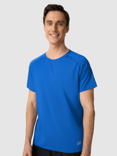 Футболка синяя