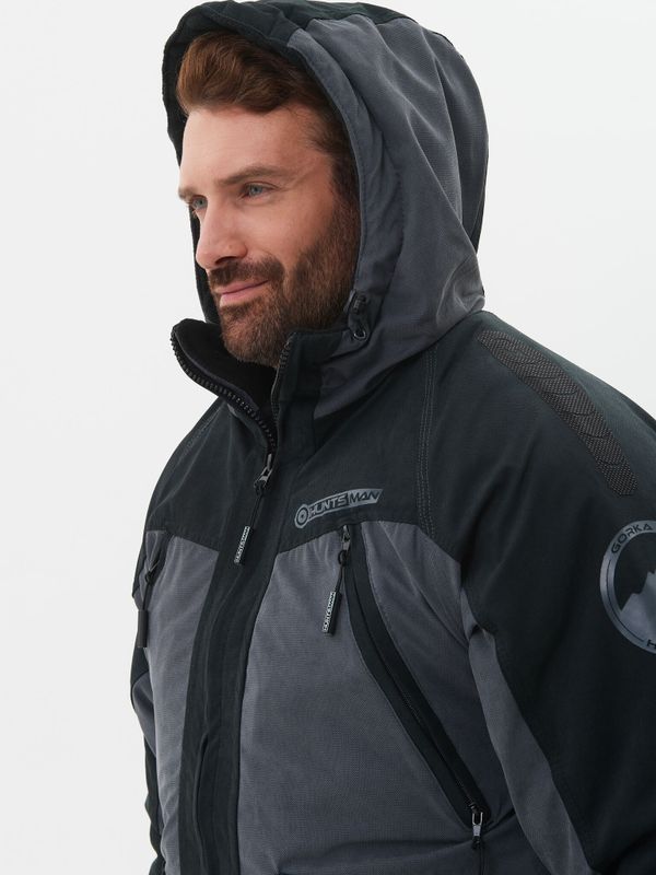 Костюм зимний Горка-Люкс ткань Исландия цвет Серый