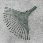 Грабли веерные 22-ти зубые пластинчатые, порошковая окраска