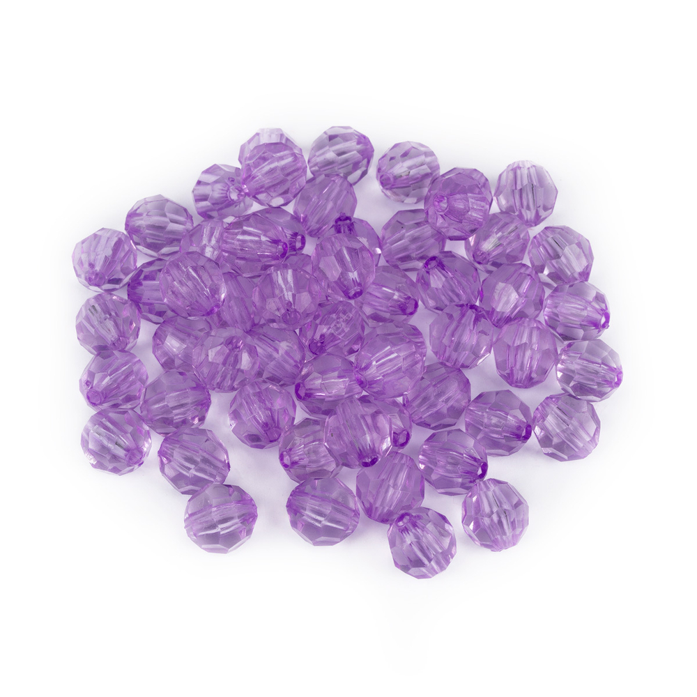 Бусина "Zlatka" акрил ABR 25 г 161 светло-сиреневый