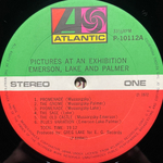 Emerson, Lake & Palmer ‎– Pictures At An Exhibition (Япония 1976г.)