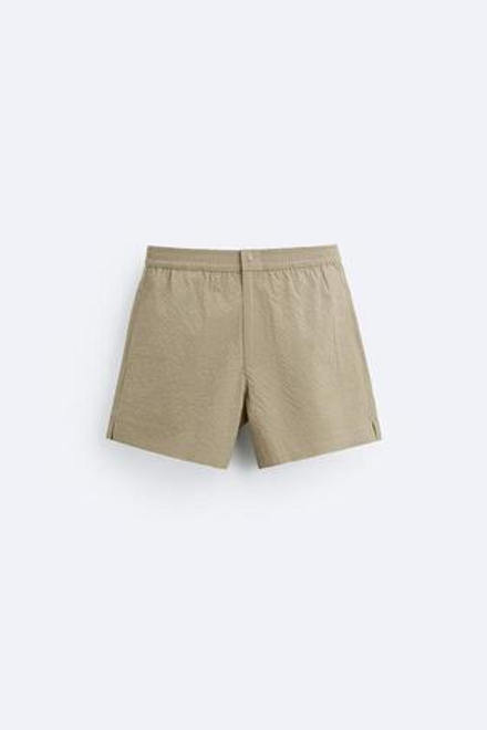 ZARA ПЛАВКИ ТЕКСТУРИРОВАННЫЕ, ЦВЕТ КАМЕННО-СЕРЫЙ