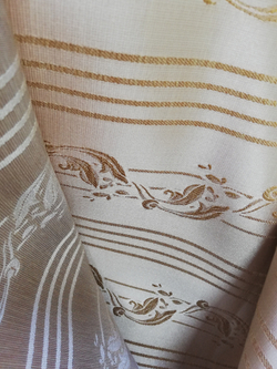 Жаккард Anzio (Анжио) REYE 1041/10-05 золото полоса