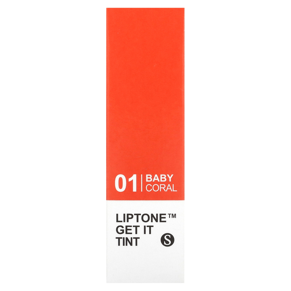 Tony Moly, LIPTONE Get It Tint S, 01 коралловый, 3 г