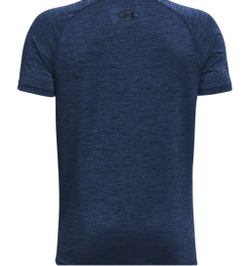 Детская теннисная футболка Under Armour Boys' UA Tech 2.0 Short Sleeve - academy/black