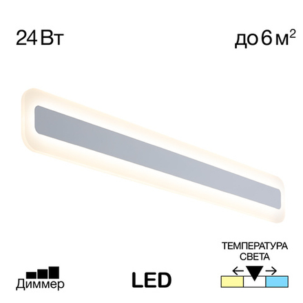 Citilux Тринити CL238560 Настенный светодиодный светильник Белый