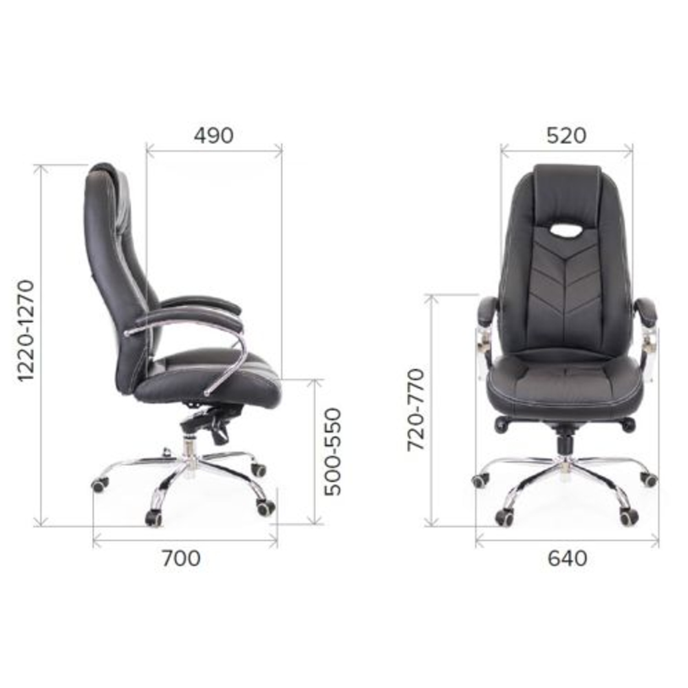 Кресло руководителя Everprof Drift M, Кожа, Бежевый