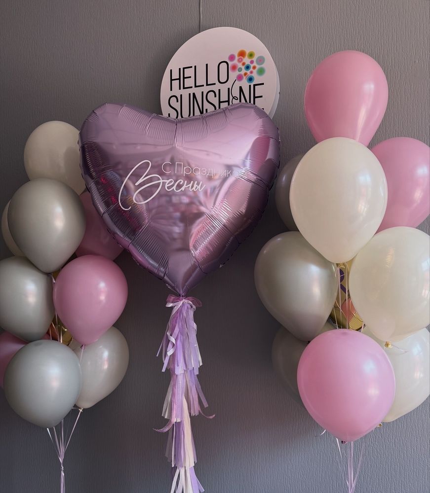 Набор шаров 8 марта №4