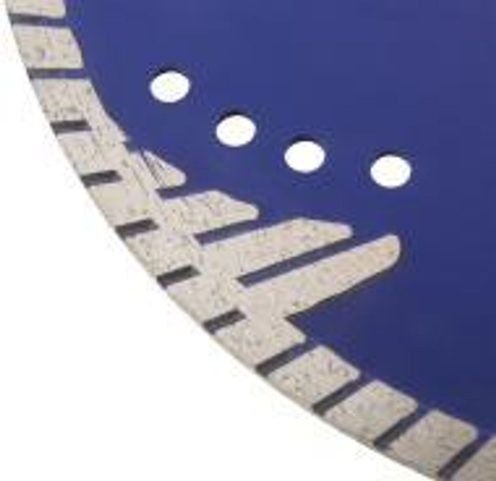 Диск отрезной алмазный, сегментный с защитными секторами CUTOP Profi, 230 x 3.0 x 8.0 x 22.2мм 67-23030