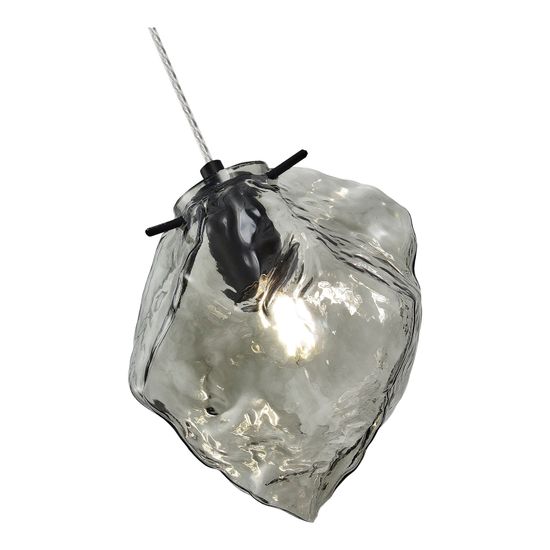 SL1175.403.01 Светильник подвесной ST-Luce Черный/Серо-зеленый E14 1*40W PORTICI