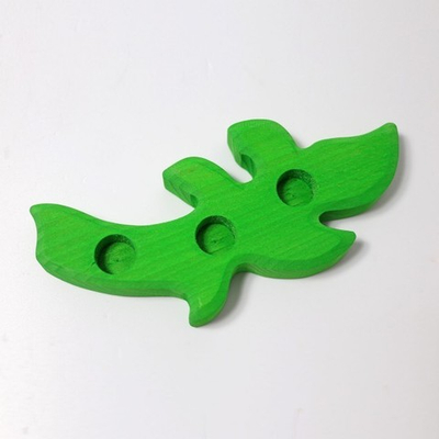 Декоративная подставка "Ветка темно-зеленая"