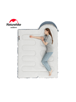 Мешок спальный Naturehike Y150L, 220х85 см, (левый) (ТК: +11C), синий